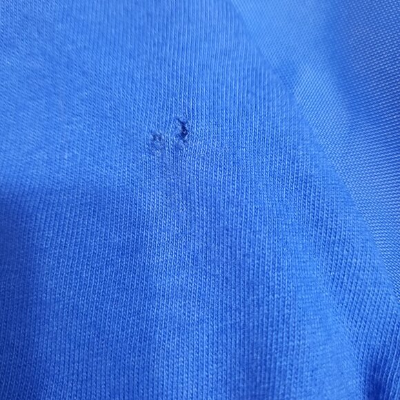 Vintage Tommy Jeans Blue Long Sleeve Shirt Windbreaker Hybrid Zip Sleeves S - Picture 5 of 7